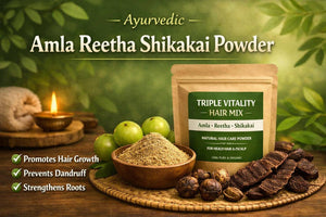 Ayurvedic Amla Reetha Shikakai Powder