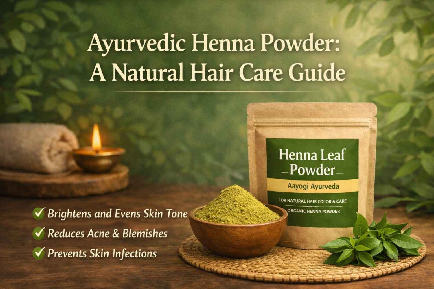 Ayurvedic Henna Powder: A Natural Hair Care Guide