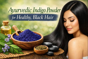 Ayurvedic Indigo Powder for Healthy, Black Hair