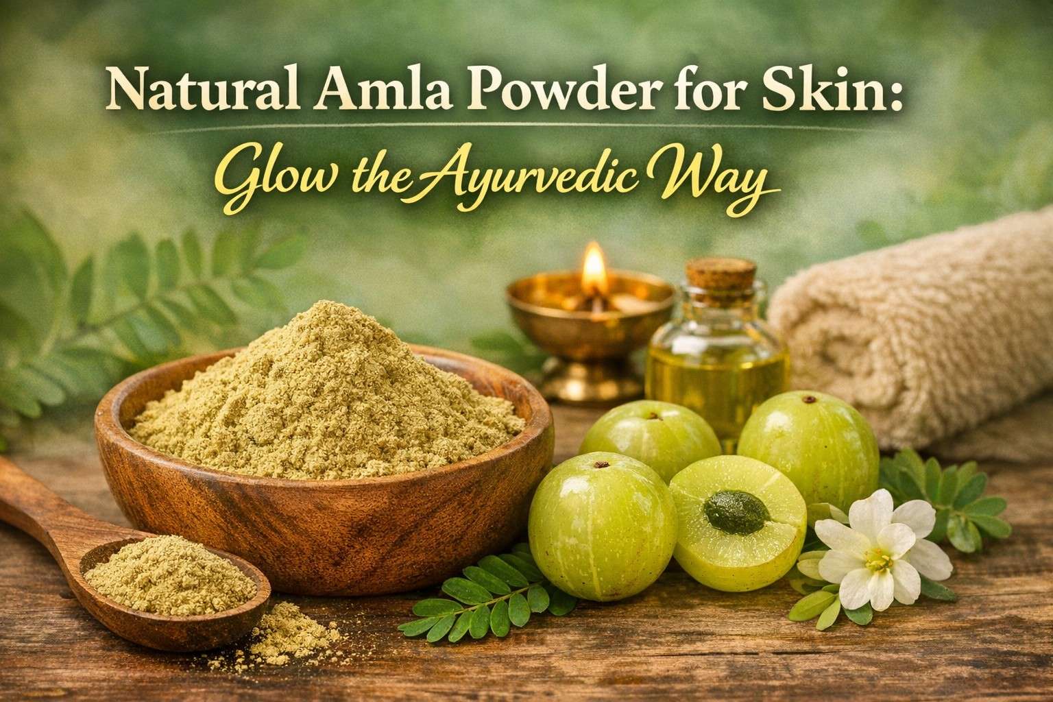 Natural Amla Powder for Skin: Glow the Ayurvedic Way