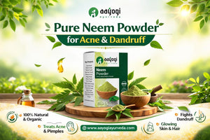 Pure Neem Powder for Acne & Dandruff