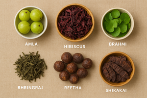 Ayurvedic Hair Care Routine